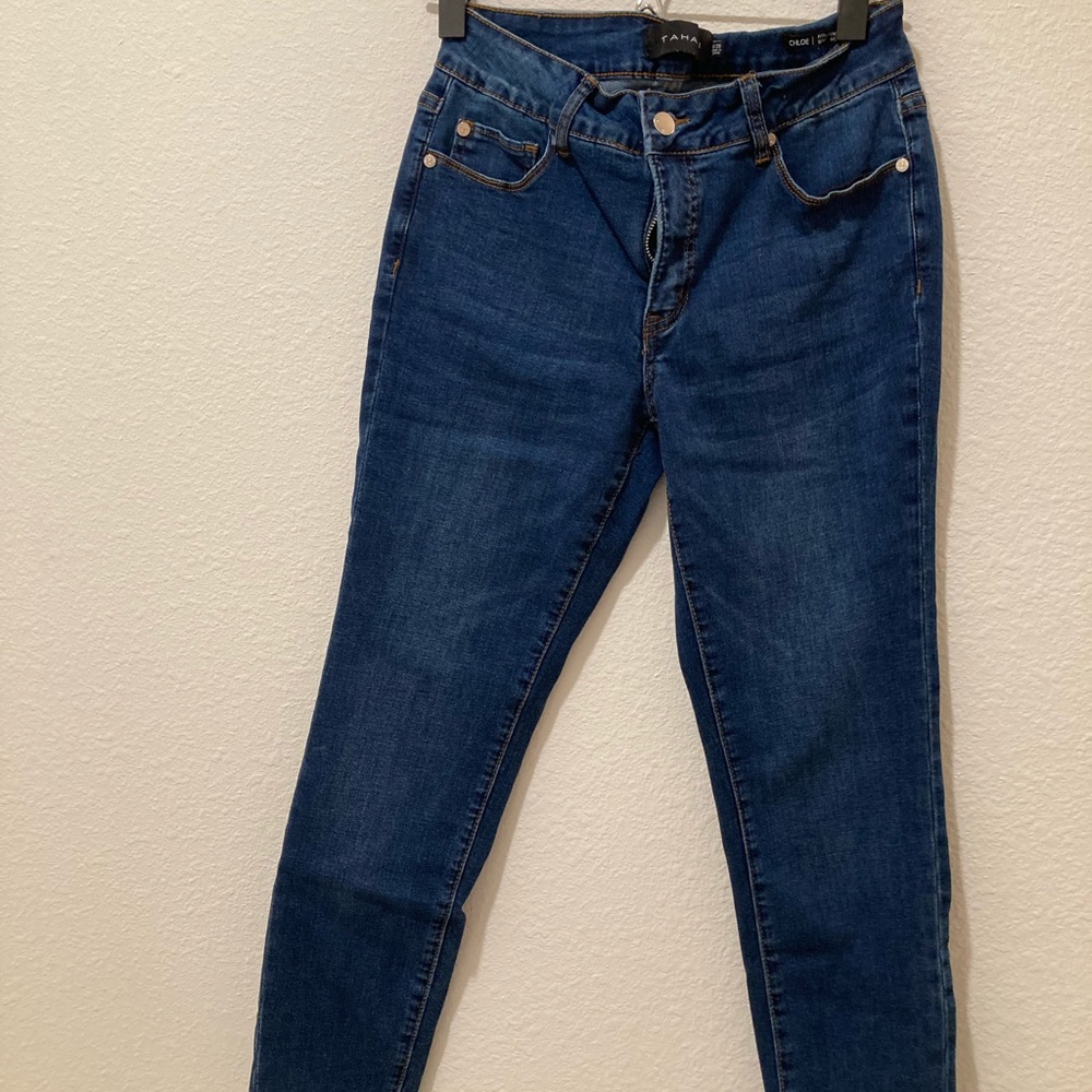 Tahari jeans.